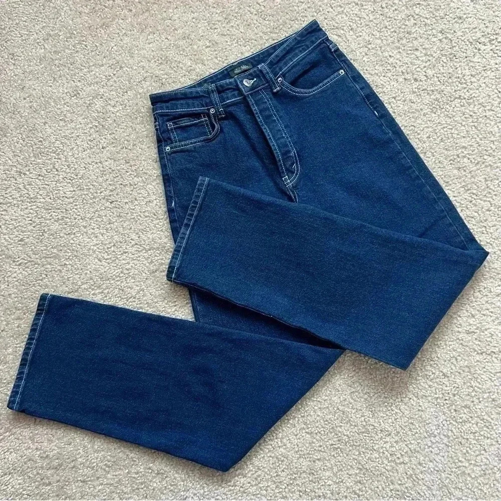 Wild Fable Super High Rise Straight Women’s Size 2 Jeans Button Up Blue